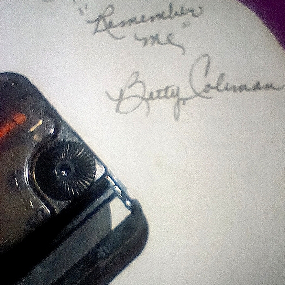 Mexican wall clock handmade by B. Coleman, stamped & personalized - Picture 6 of 7